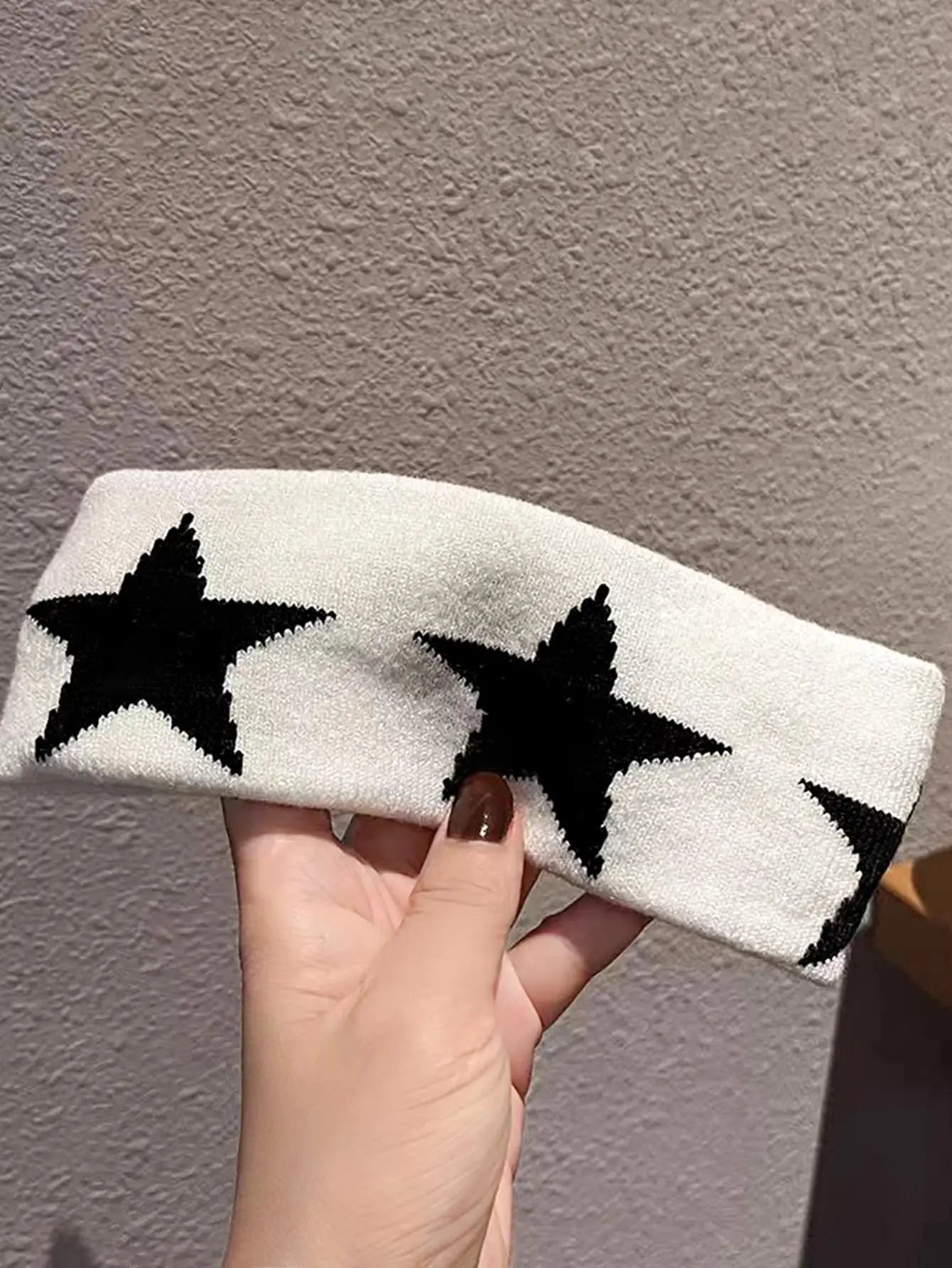 Star Pattern Headband Y2K Grunge Alternative Everyday Hair Accessory