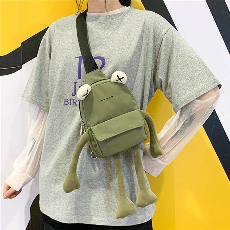 Compact Utility Crossbody Bag with Adjustable Strap Everyday Casual Design