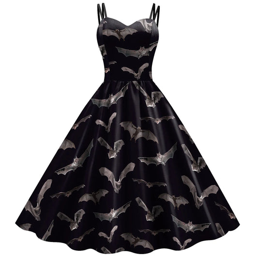Layered Mesh Gothic Mini Dress With Chain Detail Alternative Streetwear Styling