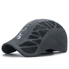 Quick Dry Mesh Baseball Cap Breathable Curved Brim Casual Sports Outdoor Hat