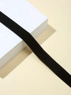 Minimalist Velvet Choker Necklace for Gothic Grunge and Dark Feminine Styling