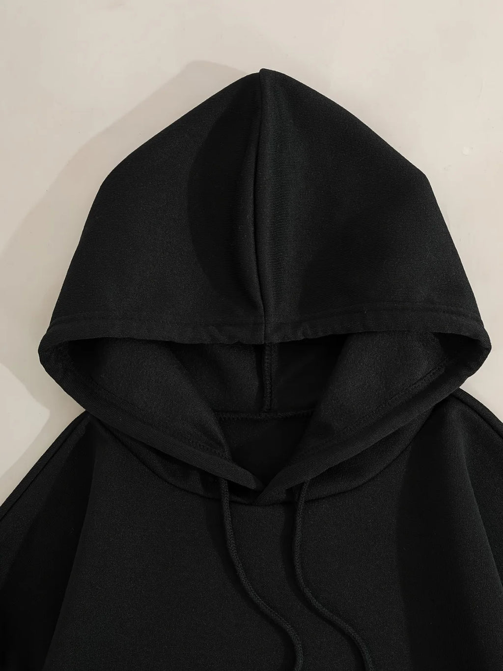 Winged Anime Goth Streetwear Oversized Pullover Hoodie