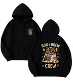 Retro Workwear Inspired Graphic Hoodie for Casual Streetwear and Everyday Comfort
