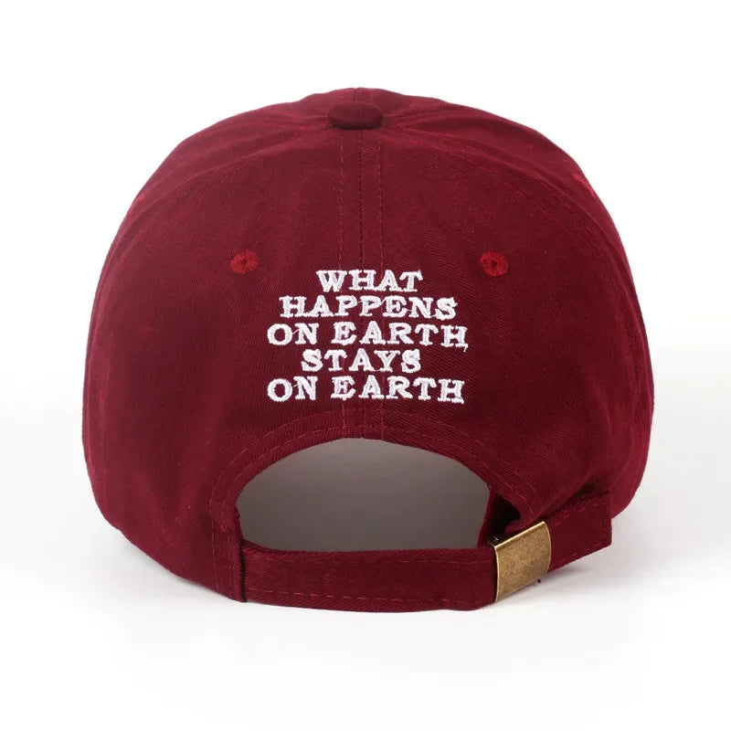 Unisex Embroidered Nylon Baseball Cap with Adjustable Fit for Casual Streetwear Style