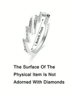 Adjustable Lightning Bolt Ring With Minimalist Punk Statement Aesthetic