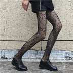Spider Web Pattern Fishnet Tights Gothic Alternative Fashion Mesh Hosiery