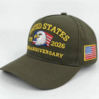 Vintage Embroidered Adjustable Cotton Baseball Cap with Curved Brim for Everyday Casual Style