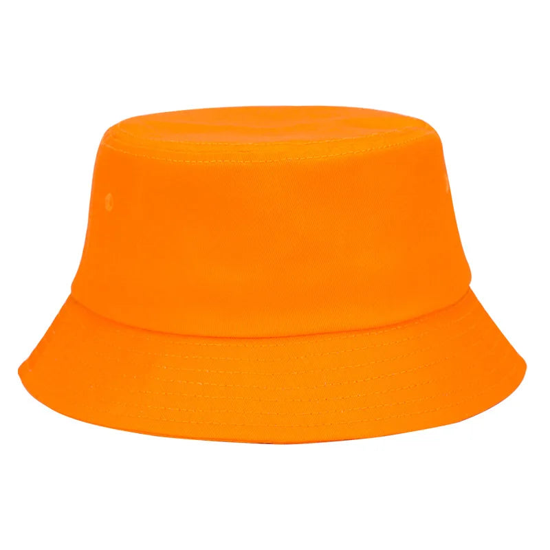 Unisex Cotton Bucket Hat with Classic Dome Design for Casual Summer Everyday Wear