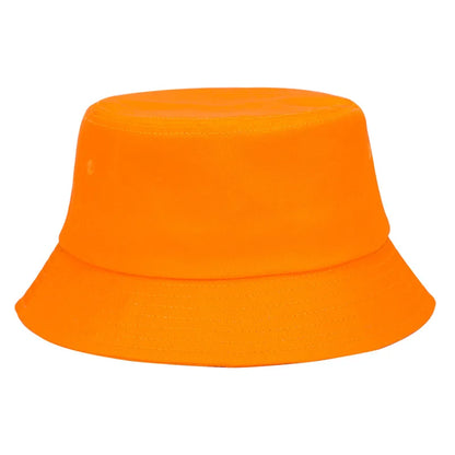 Unisex Cotton Bucket Hat with Classic Dome Design for Casual Summer Everyday Wear