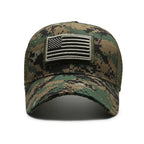 Unisex Mesh Baseball Cap with Camouflage Pattern and Embroidered Patch for Outdoor Adventures