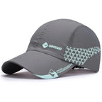 Unisex Breathable Baseball Cap with Mesh Side Panels for Outdoor Sports and Everyday Wear