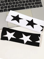 Star Pattern Headband Y2K Grunge Alternative Everyday Hair Accessory
