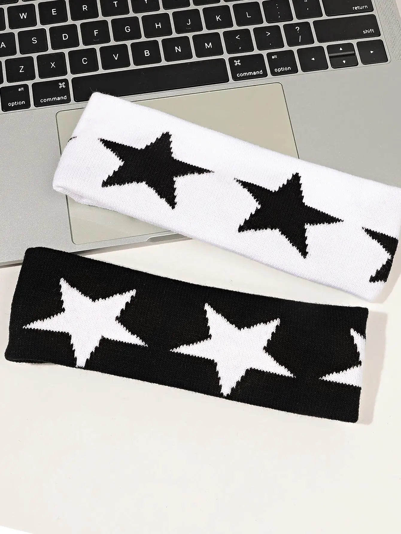 Star Pattern Headband Y2K Grunge Alternative Everyday Hair Accessory