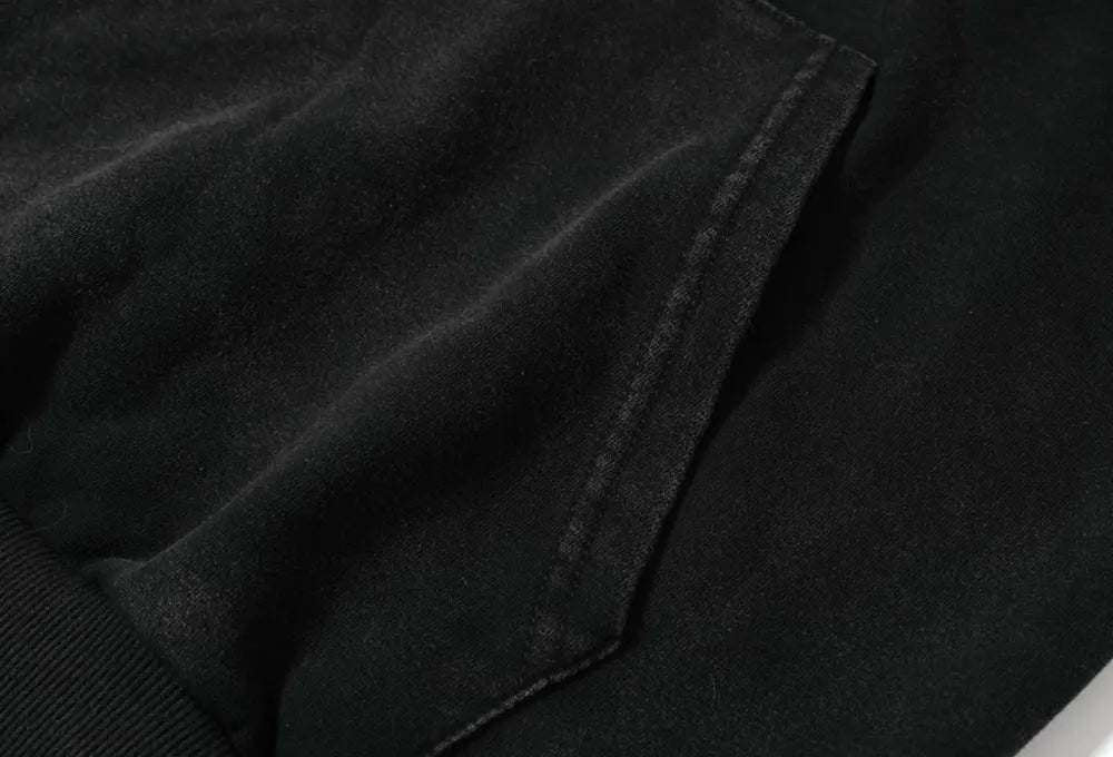 Anime-Inspired Sword Art Hoodie with Dark Manga Streetwear Aesthetic