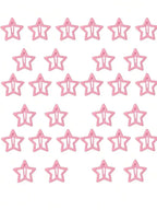 Y2K Star Hair Pin Set Celestial Alternative Fashion Accessories