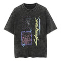 Cyber Aesthetic Manga Streetwear Oversized Washed Graphic Anime Tee