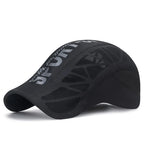 Quick Dry Mesh Baseball Cap Breathable Curved Brim Casual Sports Outdoor Hat
