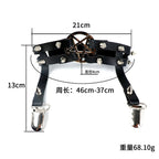 Pentagram Thigh Harness Garter Gothic Punk Alternative Statement Leg Accessory