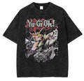 Dark Manga Battle Graphic Tee with Anime Goth Streetwear Aesthetic
