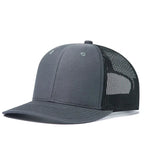 Unisex Breathable Trucker Baseball Cap with Mesh Back for Casual Outdoor Everyday Wear