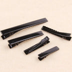 Classic Snap Hair Clip Set Minimalist Everyday Styling Accessories Collection