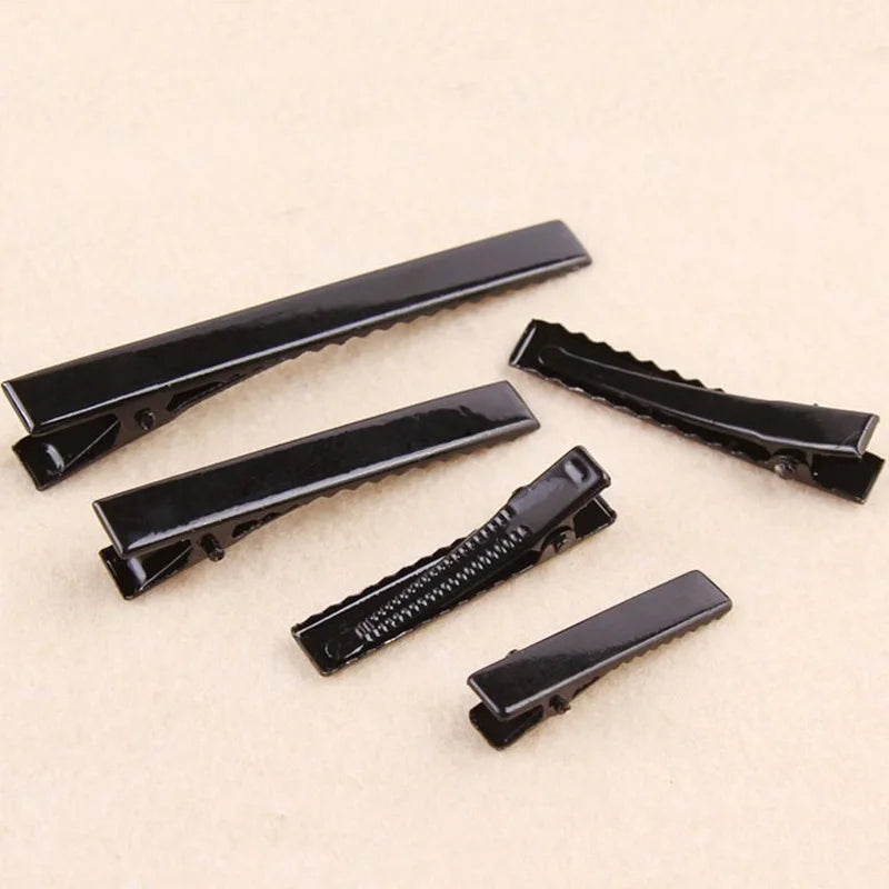 Classic Snap Hair Clip Set Minimalist Everyday Styling Accessories Collection