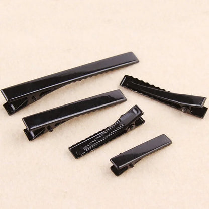 Classic Snap Hair Clip Set Minimalist Everyday Styling Accessories Collection