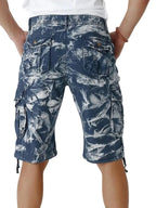 Relaxed Fit Cargo Shorts with Utility Pockets and Outdoor Streetwear Styling