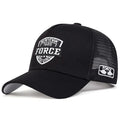 Breathable Mesh Baseball Cap with Graphic Patch for Casual Outdoor Streetwear Everyday Style