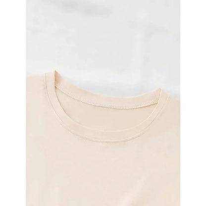 Summer Graphic Baby Tee with Cropped Fit and Playful Streetwear Appeal
