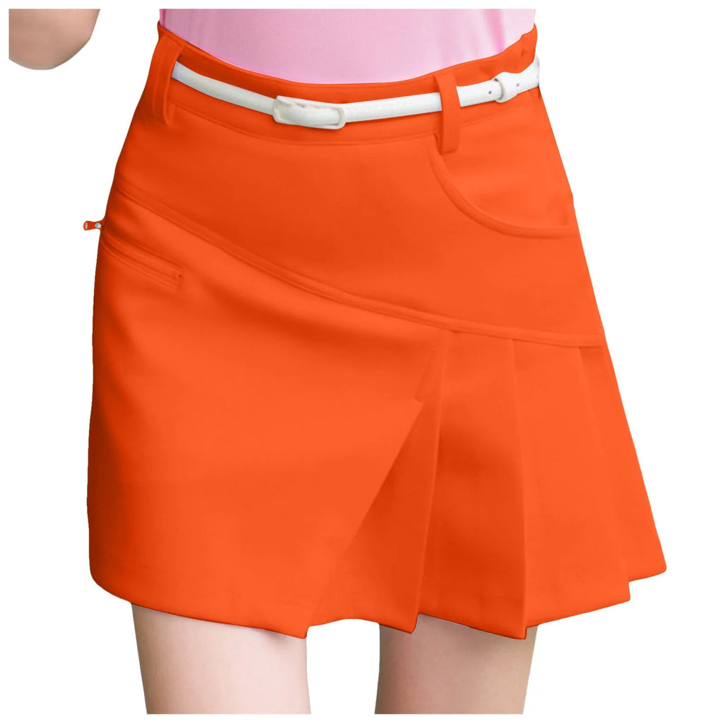 High Waist Asymmetrical Wrap Mini Skirt with Side Zip Streetwear Design