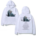 Minimalist Anime Oversized Hoodie with Manga Typography Streetwear Design