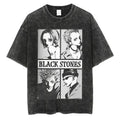 Minimalist Manga Aesthetic Oversized Anime Goth Streetwear Graphic Tee