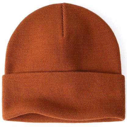 Classic Ribbed Acrylic Cuffed Knit Beanie for Everyday Casual Streetwear Modern Fashion Style