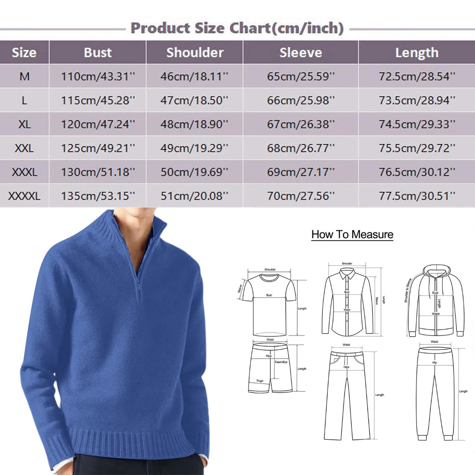 Men's Half Zip Mock Neck Minimalist Knit Casual Sweater Pullover