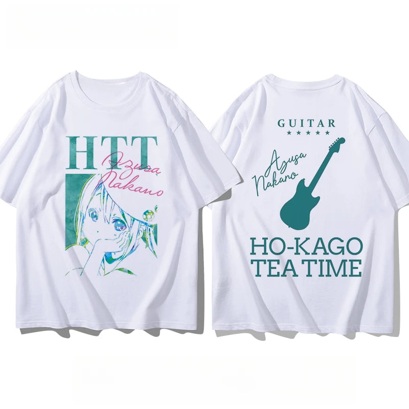 Kawaii Manga Graphic Oversized Japanese Streetwear Casual Cotton T-Shirt