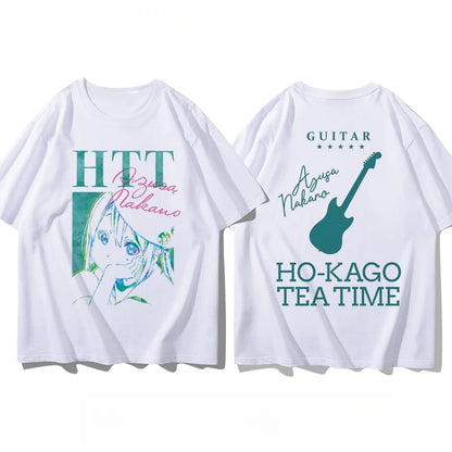 Kawaii Manga Graphic Oversized Japanese Streetwear Casual Cotton T-Shirt