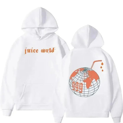 Oversized Back Graphic Hoodie with Minimal Front Detail Streetwear Design