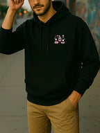 Kawaii Anime Streetwear Hoodie with Manga Art Oversized Casual Pullover Style