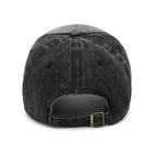 Vintage Washed Embroidered Baseball Cap Adjustable Curved Brim Casual Outdoor Hat