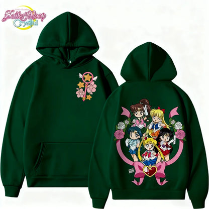 Anime Magical Streetwear Hoodie With Manga Inspired Graphic Artwork