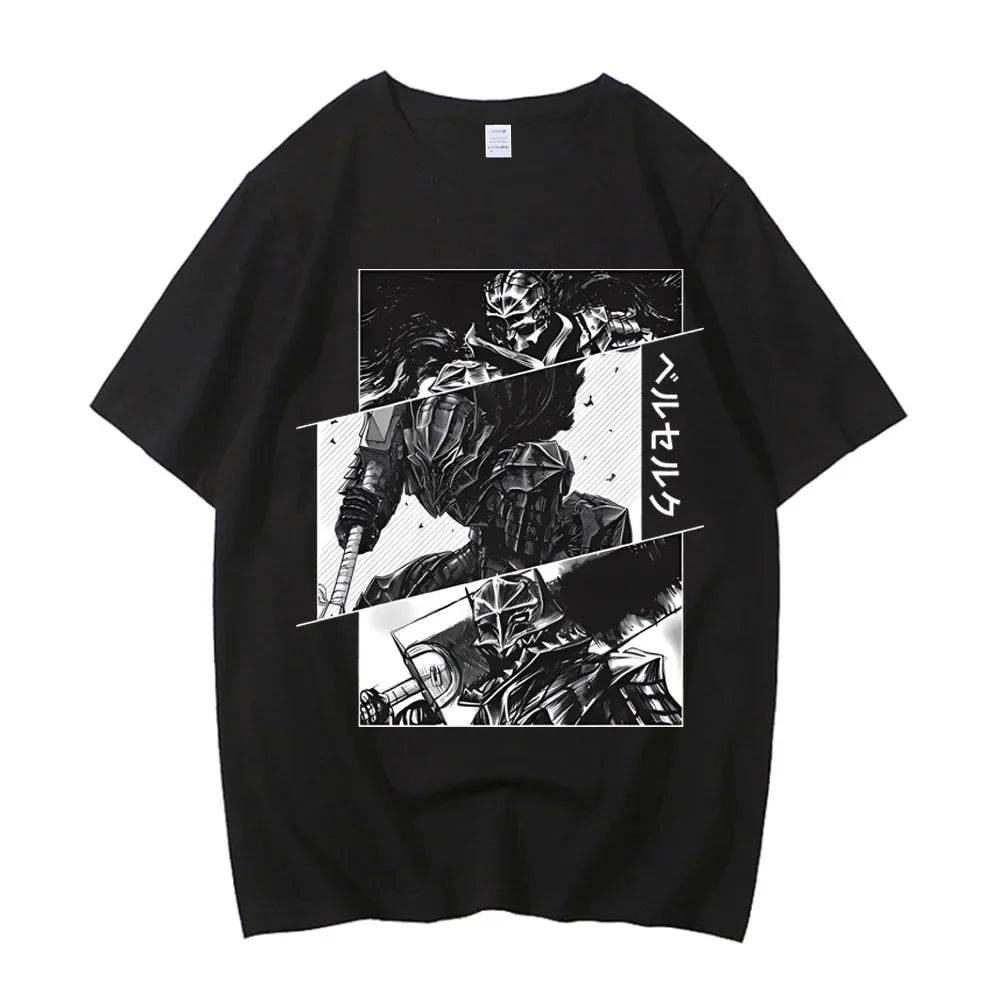Minimalist Manga Panel Oversized Alternative Streetwear Graphic Tee