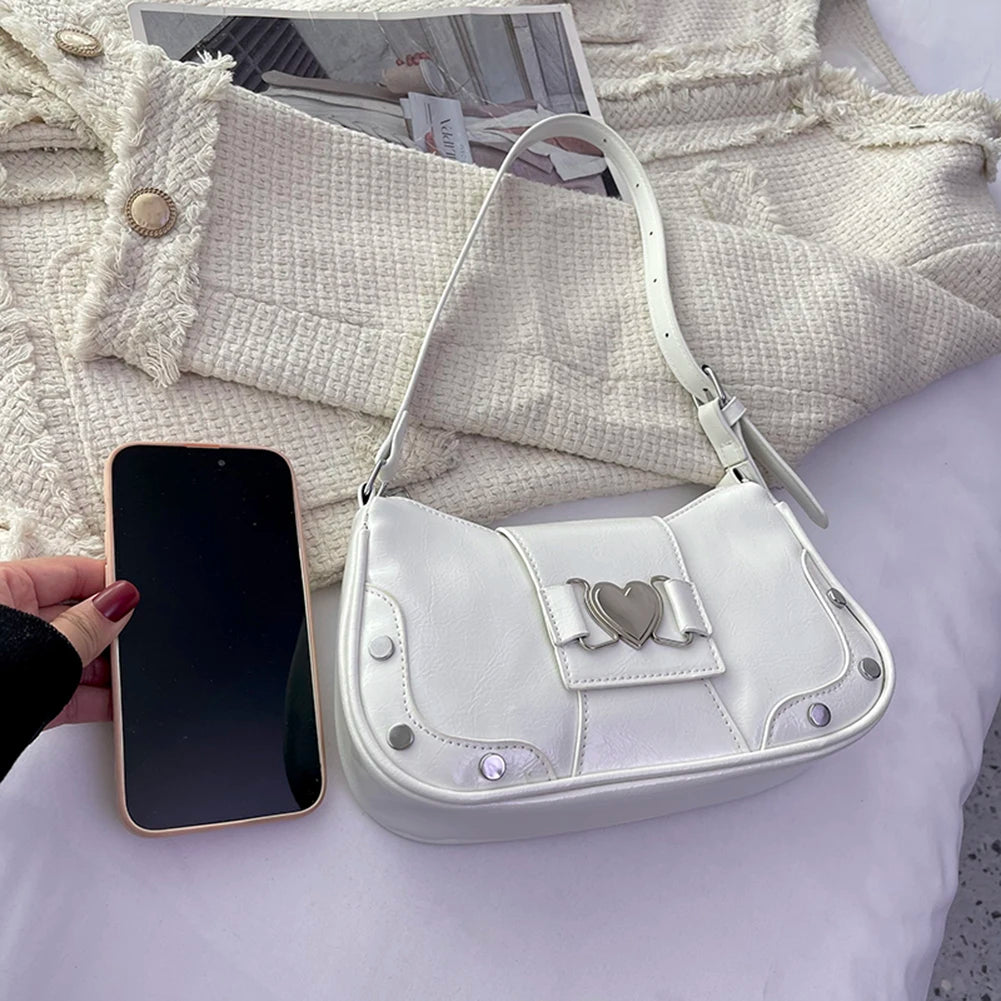Compact Crescent Crossbody Bag with Adjustable Strap Everyday Carry Design