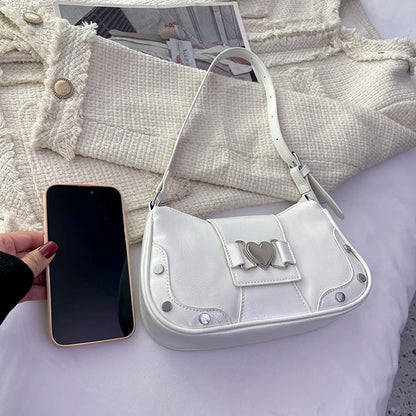 Compact Crescent Crossbody Bag with Adjustable Strap Everyday Carry Design