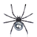 Alternative Statement Spider Brooch Pin with Modern Artistic Insect Design