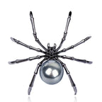 Alternative Statement Spider Brooch Pin with Modern Artistic Insect Design