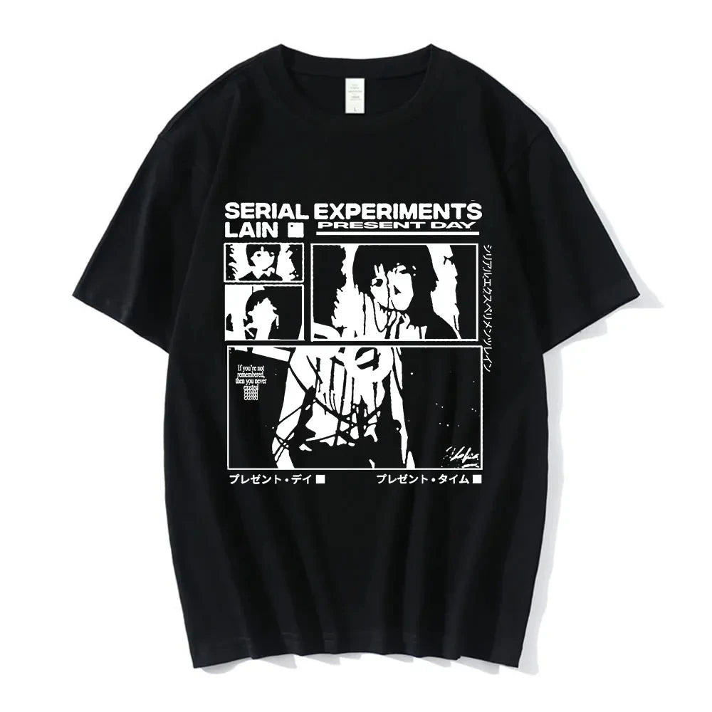 Retro Manga Panel Oversized Anime Streetwear Graphic T-Shirt