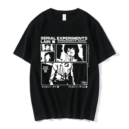 Retro Manga Panel Oversized Anime Streetwear Graphic T-Shirt