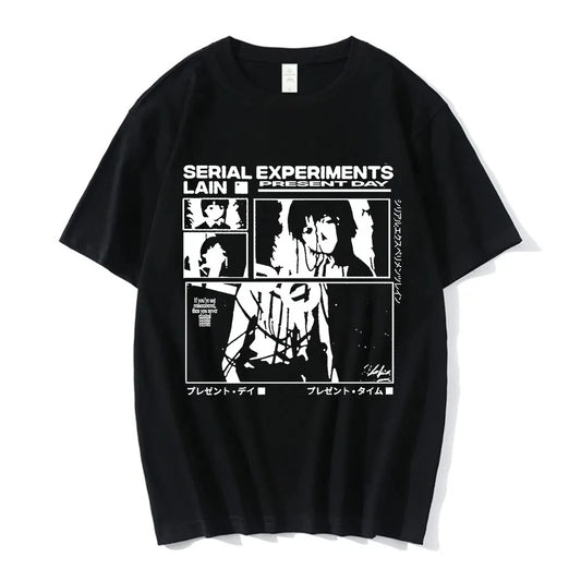 Retro Manga Panel Oversized Anime Streetwear Graphic T-Shirt