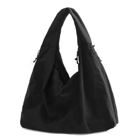 Oversized Crescent Hobo Tote Bag with Soft Slouchy Everyday Design